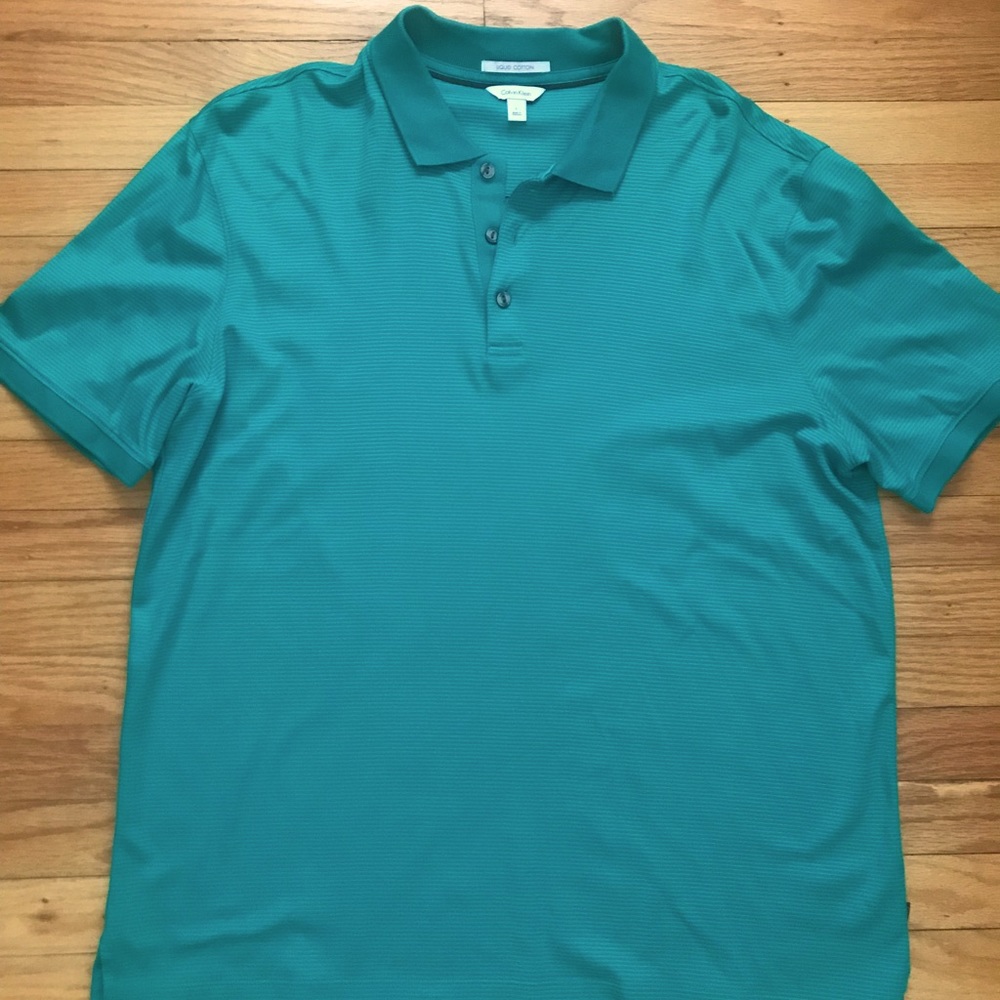 Calvin Klein Liquid Cotton Polo Shirt